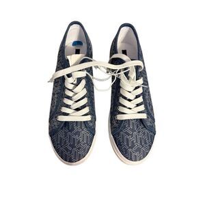 Brand New Tommy Hilfiger Bekimo Blue White Platform Sneakers Size 10